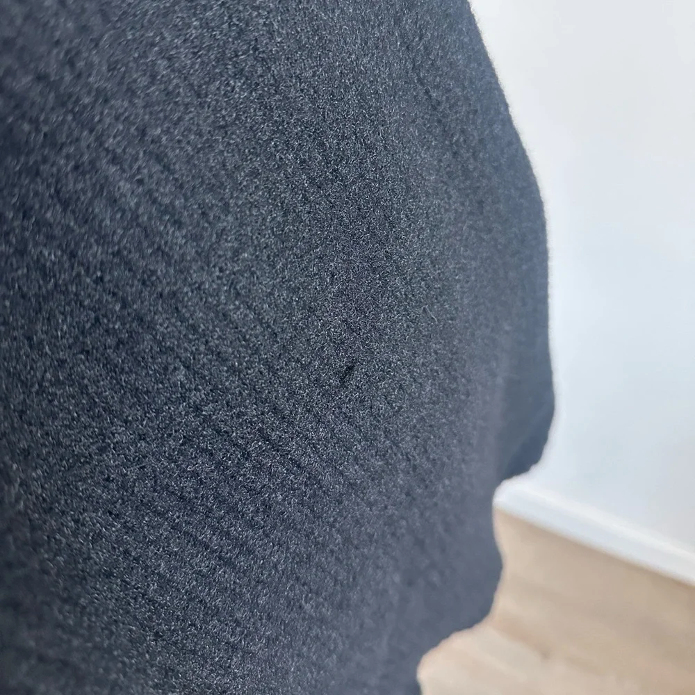 Alo Yoga Snuggle Up Sweater High-Waist Wide Leg Pant - Black - XXS - Picture 10 of 15